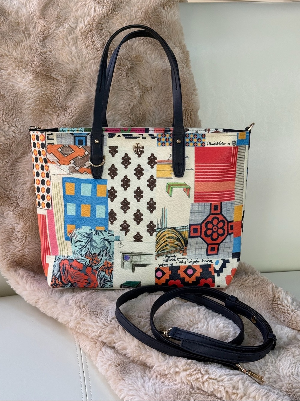 Tory Burch Patchwork Tote